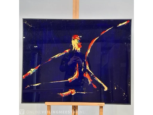 Acryl schilderij maya wildevuur (1944-2023), danser - afbeelding 2 van  8