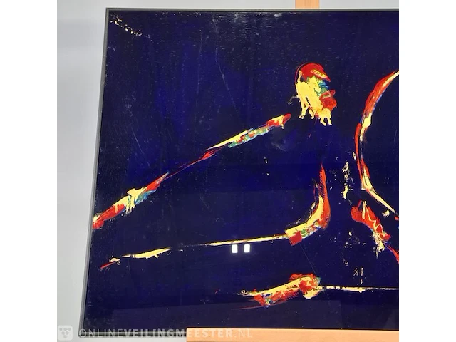 Acryl schilderij maya wildevuur (1944-2023), danser - afbeelding 3 van  8