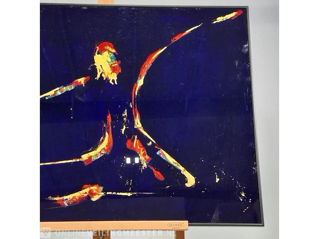 Acryl schilderij maya wildevuur (1944-2023), danser - afbeelding 4 van  8
