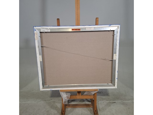 Acryl schilderij, maya wildevuur (1944-2023), frankrijk pourpry, 2006 - afbeelding 7 van  8