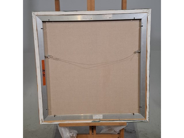 Acryl schilderij, maya wildevuur (1944-2023), geit, 2001 - afbeelding 7 van  8