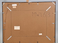 Acryl schilderij, maya wildevuur (1944-2023), heidekas, 1991 - afbeelding 8 van  9