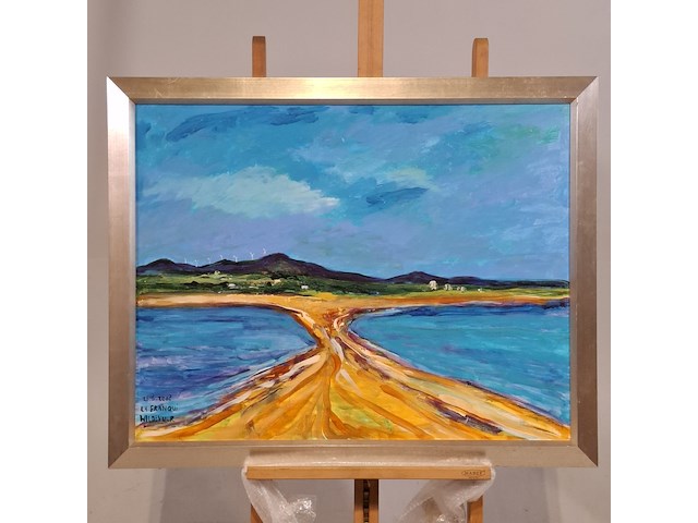 Acryl schilderij, maya wildevuur (1944-2023), la franqui, 2008 - afbeelding 2 van  9