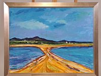 Acryl schilderij, maya wildevuur (1944-2023), la franqui, 2008 - afbeelding 2 van  9