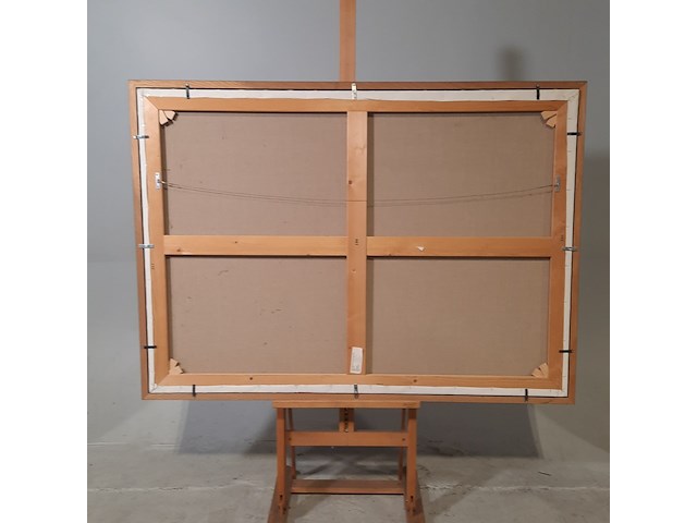 Acryl schilderij, maya wildevuur (1944-2023), landschap, 1999 - afbeelding 7 van  8