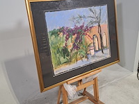 Acryl schilderij, maya wildevuur (1944-2023), marakesh marokko, 2002 - afbeelding 5 van  11