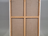 Acryl schilderij, maya wildevuur (1944-2023), marktvrouw - afbeelding 8 van  9