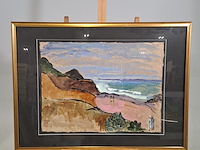 Acryl schilderij, maya wildevuur (1944-2023), marokko, 2002 - afbeelding 2 van  9