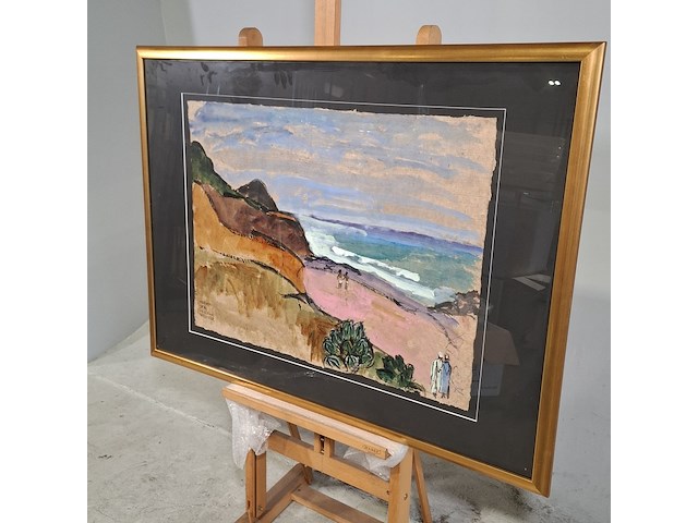 Acryl schilderij, maya wildevuur (1944-2023), marokko, 2002 - afbeelding 4 van  9