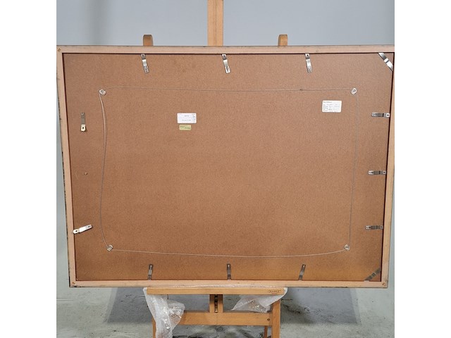 Acryl schilderij, maya wildevuur (1944-2023), marokko, 2002 - afbeelding 8 van  9