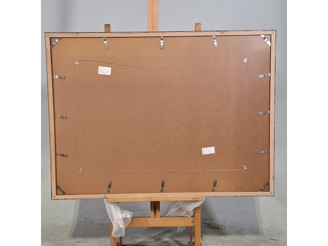 Acryl schilderij, maya wildevuur (1944-2023), marokko meknes, 2002 - afbeelding 8 van  9