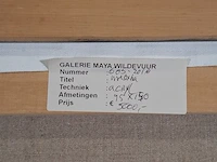 Acryl schilderij maya wildevuur (1944-2023), martha, bouwjaar 1991 - afbeelding 2 van  10