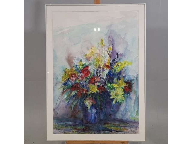 Acryl schilderij, maya wildevuur (1944-2023), naakt, 1994 - afbeelding 2 van  9