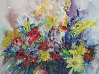 Acryl schilderij, maya wildevuur (1944-2023), naakt, 1994 - afbeelding 5 van  9