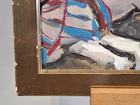 Acryl schilderij maya wildevuur (1944-2023), naakt, bouwjaar 1995 - afbeelding 6 van  9