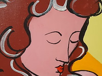 Acryl schilderij, maya wildevuur (1944-2023), naakt - afbeelding 5 van  7