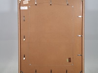 Acryl schilderij, maya wildevuur (1944-2023), paalzitter, 1999 - afbeelding 8 van  9