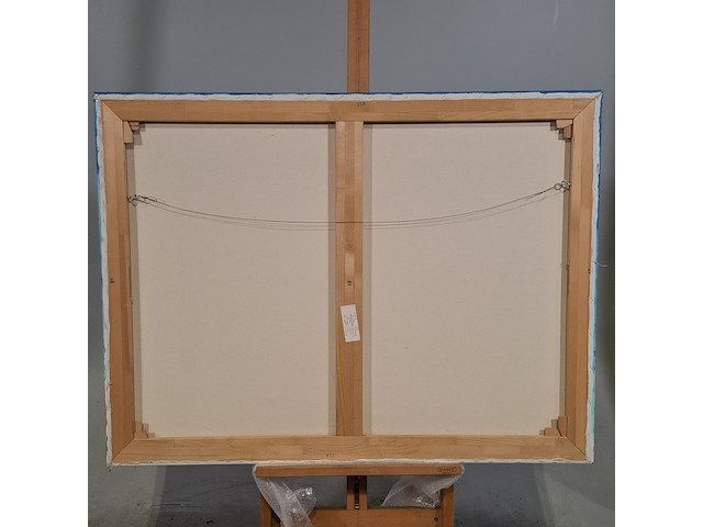 Acryl schilderij, maya wildevuur (1944-2023), puerto morelos, mexico, 2007 - afbeelding 7 van  8