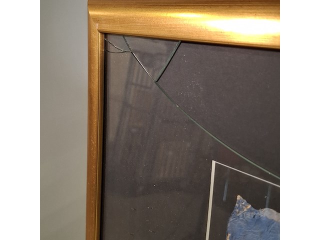 Acryl schilderij, maya wildevuur (1944-2023), sahara marokko, 2002 - afbeelding 9 van  10