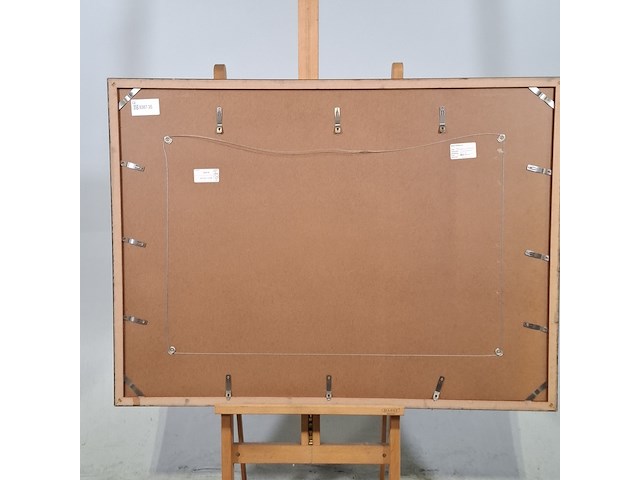 Acryl schilderij, maya wildevuur (1944-2023), sahara marokko, 2002 - afbeelding 10 van  10