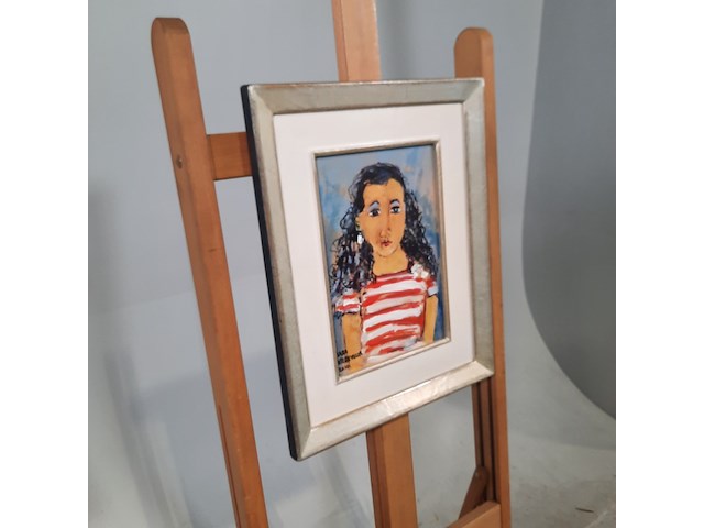 Acryl schilderij, maya wildevuur (1944-2023), sara, 2010 - afbeelding 3 van  8