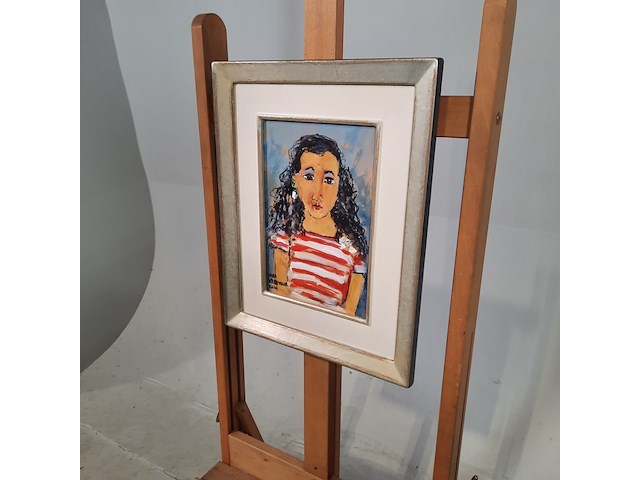 Acryl schilderij, maya wildevuur (1944-2023), sara, 2010 - afbeelding 4 van  8