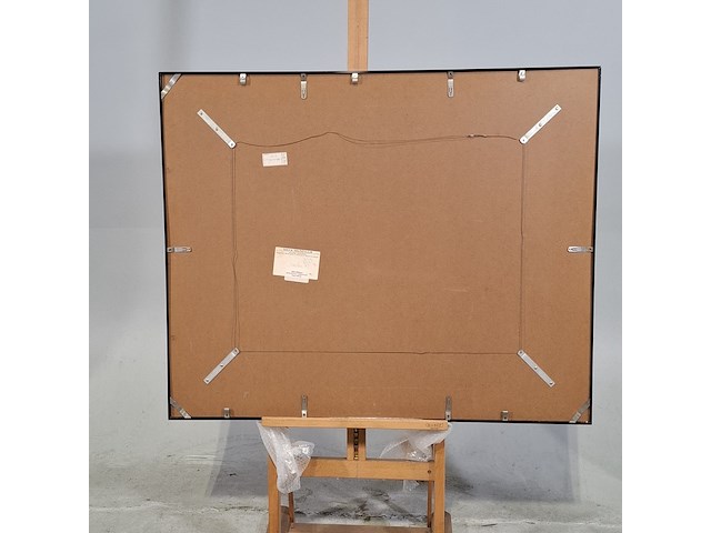 Acryl schilderij, maya wildevuur (1944-2023), sörfors, 1991 - afbeelding 8 van  8