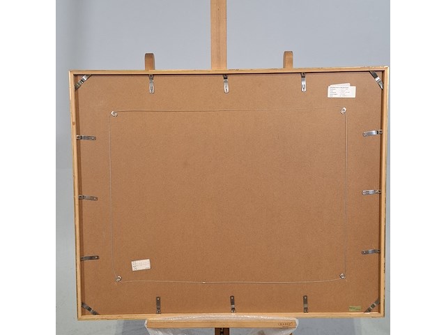 Acryl schilderij, maya wildevuur (1944-2023), strand, 1998 - afbeelding 8 van  9