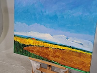 Acryl schilderij, maya wildevuur (1944-2023), texel, 2007 - afbeelding 4 van  8