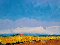 Acryl schilderij, maya wildevuur (1944-2023), texel, 2007 - afbeelding 6 van  8