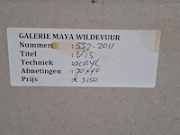 Acryl schilderij, maya wildevuur (1944-2023) - afbeelding 9 van  9