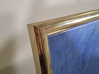 Acryl schilderij, maya wildevuur, boeket, 1989 - afbeelding 9 van  10