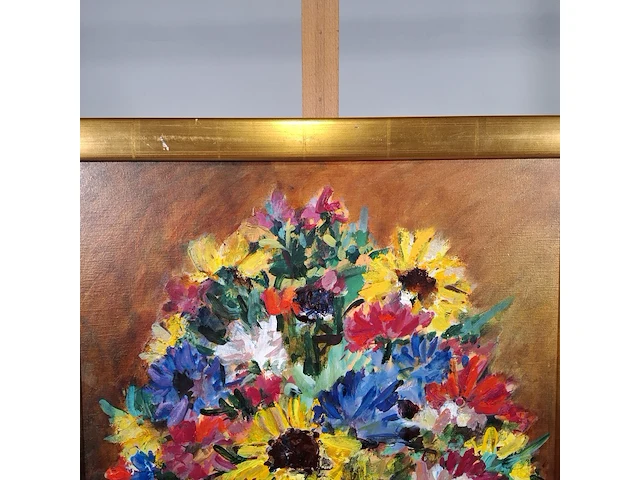 Acryl schilderij, maya wildevuur, boeket - afbeelding 4 van  11