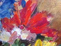 Acryl schilderij, maya wildevuur, boeket - afbeelding 6 van  11