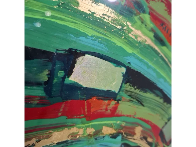 Acryl schilderij, maya wildevuur, compositie - afbeelding 10 van  14