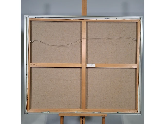Acryl schilderij, maya wildevuur, karin, 1988 - afbeelding 7 van  8