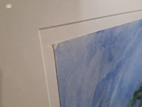Acryl schilderij, maya wildevuur, motel vanille, 1998 - afbeelding 5 van  8