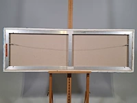 Acryl schilderij, maya wildevuur, waterlelies, 2002 - afbeelding 10 van  10