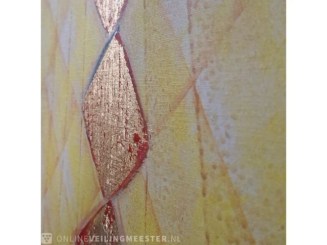 Acryl schilderij op doek maya wildevuur (1944-2023), abstract, bouwjaar 1994 - afbeelding 8 van  10