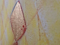Acryl schilderij op doek maya wildevuur (1944-2023), abstract, bouwjaar 1994 - afbeelding 8 van  10