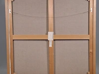 Acryl schilderij op doek maya wildevuur (1944-2023), abstract, bouwjaar 1994 - afbeelding 10 van  10