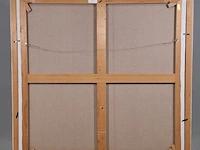 Acryl schilderij op doek maya wildevuur (1944-2023), boeket, bouwjaar 1997 - afbeelding 10 van  10