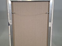 Acryl schilderij op doek, maya wildevuur (1944-2023), meisje met rietje, 2001 - afbeelding 7 van  8