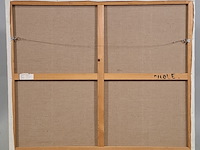 Acryl schilderij op doek, maya wildevuur (1944-2023), nicole, 1988 - afbeelding 6 van  7