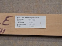 Acryl schilderij op doek maya wildevuur (1944-2023), pascalle , bouwjaar 1991 - afbeelding 3 van  12