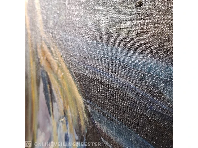 Acryl schilderij op doek maya wildevuur (1944-2023), pascalle , bouwjaar 1991 - afbeelding 11 van  12