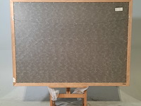 Acryl schilderij op paneel, maya wildevuur (1944-2023), abstract, 1989 - afbeelding 7 van  9