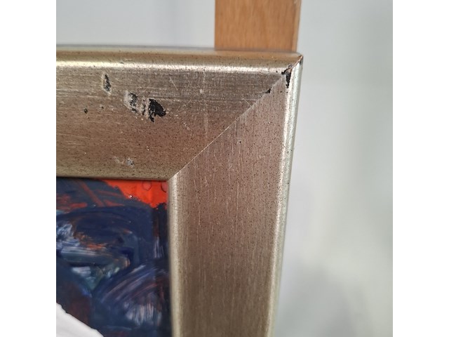 Acryl schilderij op paneel, maya wildevuur (1944-2023), abstract, 1997 - afbeelding 6 van  8