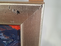 Acryl schilderij op paneel, maya wildevuur (1944-2023), abstract, 1997 - afbeelding 6 van  8