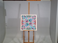 Acryl schilderij, r. rolleman, 1982 - afbeelding 2 van  8